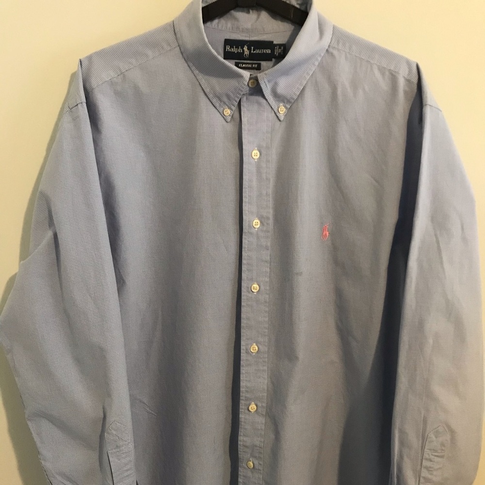 Polo Pinpoint Button Down Shirt